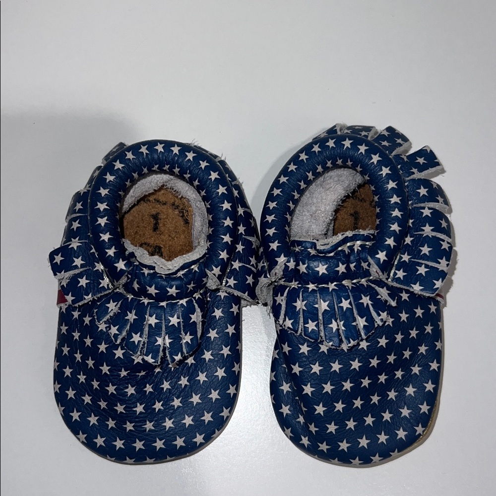 Freshly Picked American Flag Moccasins